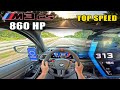 860HP BMW M3 CS G80 Is ABSOLUTELY INSANE On The UNLIMITED AUTOBAHN