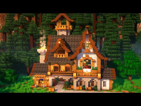 Insane Minecraft Build: Epic Medieval House Tutorial