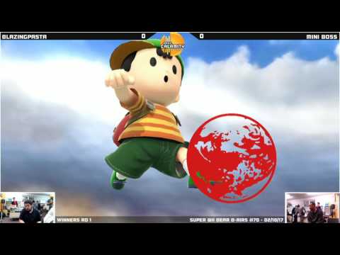 WBB #70  Blazingpasta Ness vs Mini Boss Luigi   Winners Singles   Smash 4 Singles
