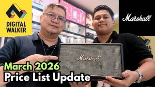 MARSHALL Speakers Price List Update March 2026