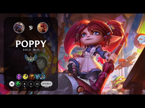 Poppy Mid vs Annie - KR Challenger Patch 13.5