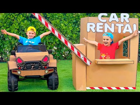 Défi Voitures en carton pour enfants