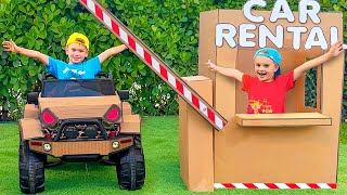 Défi Voitures en carton pour enfants