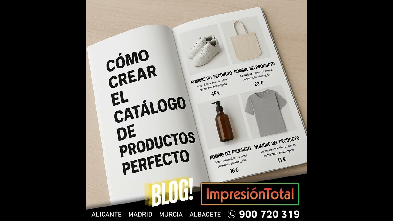 Cómo crear el catálogo de productos perfecto