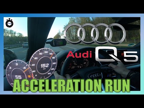 2018 Audi Q5 2.0TDI (190HP) | 100-200km/h & 0-100km/h | CarPerformance Media
