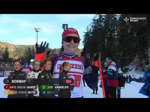 Biathlon World Cup 25 26, Race 29, Relay Women, Ruhpolding, Germany