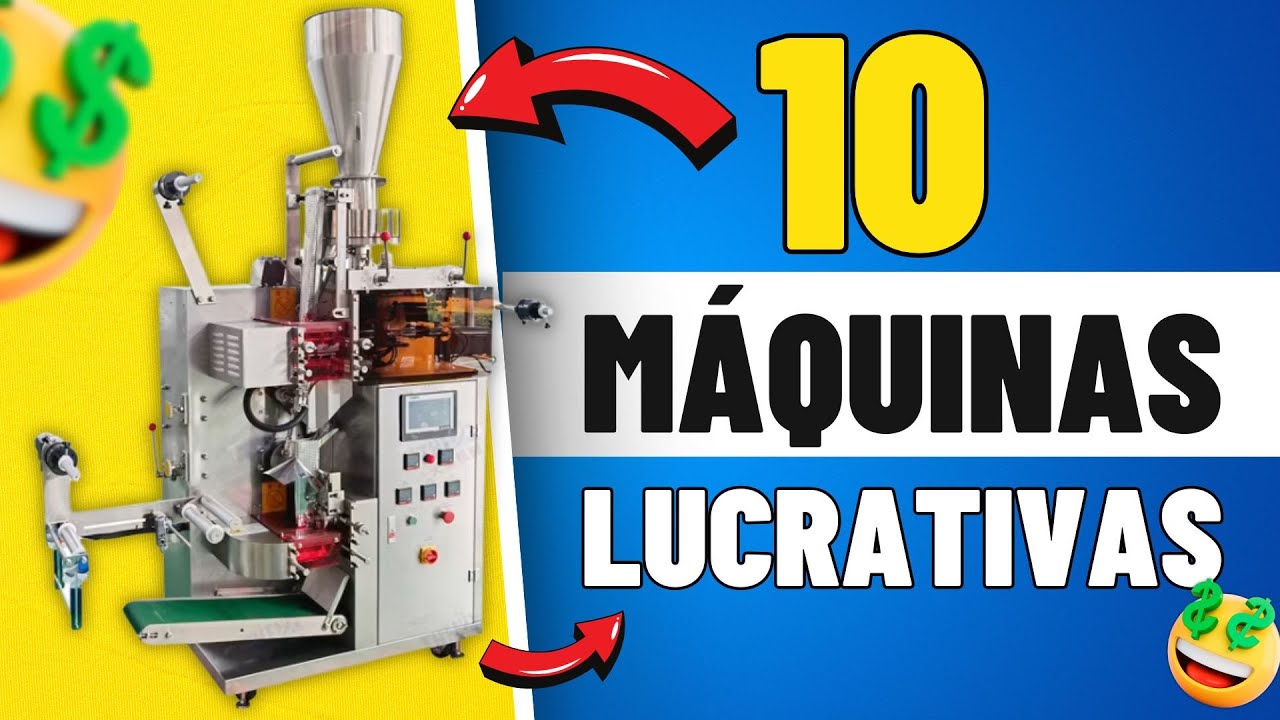 10 MÁQUINAS LUCRATIVAS para GANHAR DINHEIRO RÁPIDO