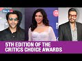 Ajay Devgan Rajkumar Rao Shriya Pilgaonkar More Stun The Red Carpet Of The Critics Choice Awards