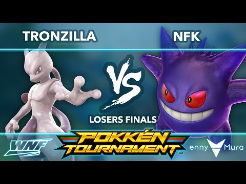 Tronzilla (Mewtwo) vs NFK (Gengar) LF - WNF Pokken 2.4
