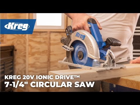 Kreg 20V Ionic Drive™ 7 1/4 Circular Saw