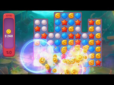 Mobile relaxing game: FishDom Levels 11778 HARD🏆11779🏆*16 mins Game...Bonus ♾️...@FishgamesFishDom24