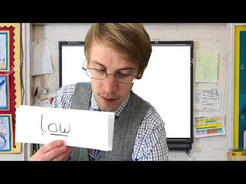 Phonics lesson ‘aw’ sound