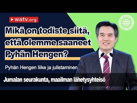 Pyhän Hengen liike ja julistaminen [Jumalan seurakunta maailman lähetysyhteisö]