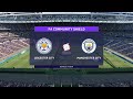 ⚽ Leicester City vs Manchester City ⚽ | FA Community Shield (07/08/2021) | Fifa 21