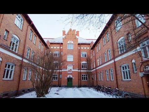 Architecture Walk in Uppsala, Sweden - Beautiful Buildings