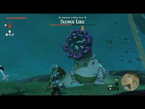 Defeating Sludge Like - The Legend of Zelda: Tears of the Kingdom
