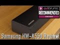 Samsung HW-K550 Soundbar Review