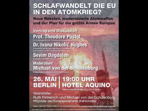 Schlafwandelt die EU in den Atomkrieg? Teil 1: Prof. Theodore Postol und Michael von der Schulenburg Video-Thumbnail von YouTube