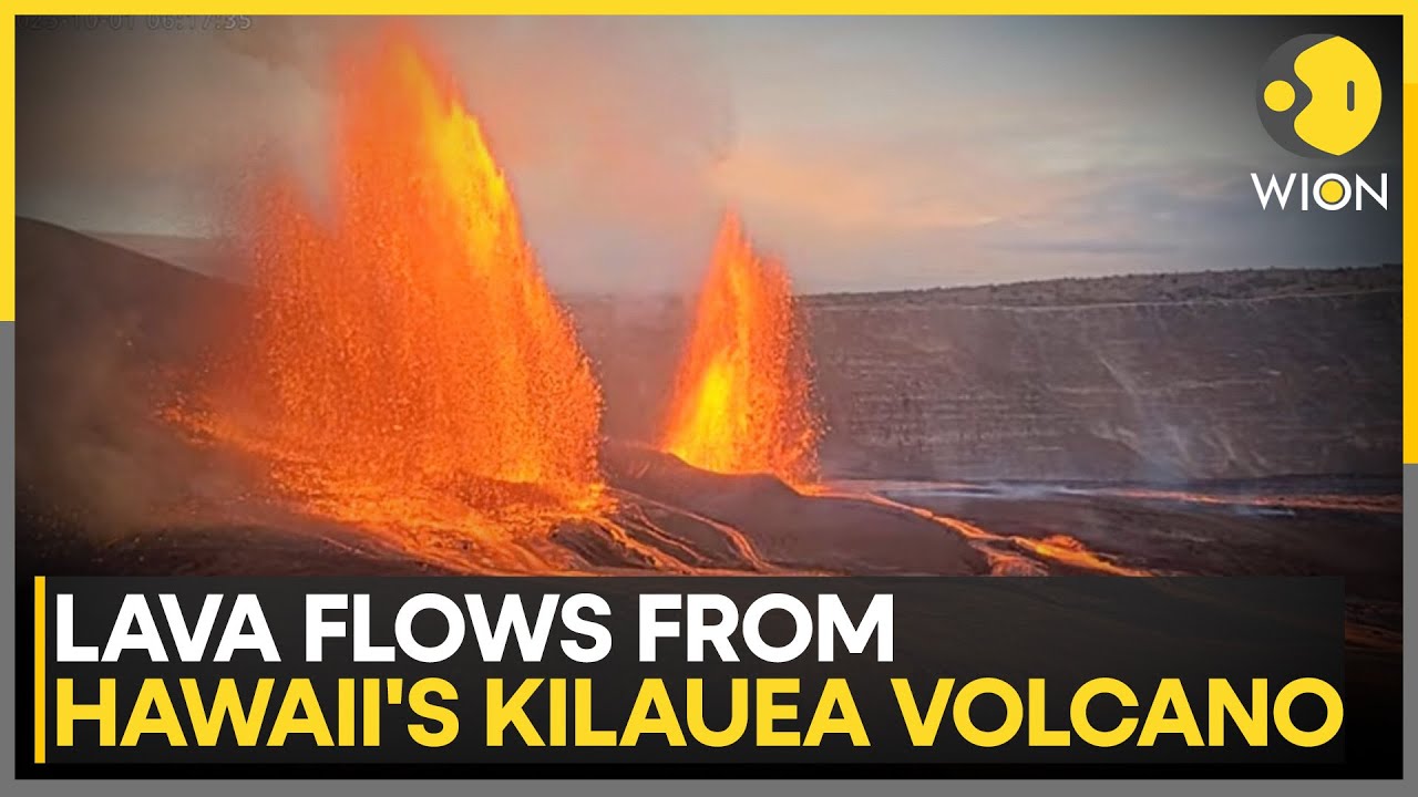 Hawaii's Kilauea Volcano Erupts Again | WION News