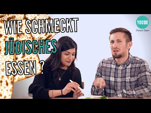 ZUM ERSTEN MAL JÜDISCHES ESSEN PROBIEREN | Pessach Edition
