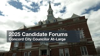 2025 Patch Candidate Forums - City Councilor At-Large