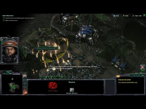 StarCraft II: Perfect Soldiers Campaign Amber Sun Mission 2 - Bayo