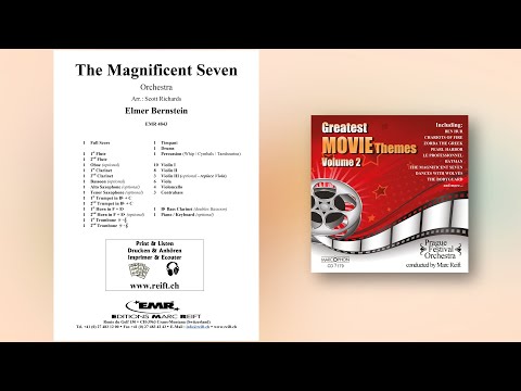 Elmer Bernstein: The Magnificent Seven - Editions Marc Reift - for Orchestra
