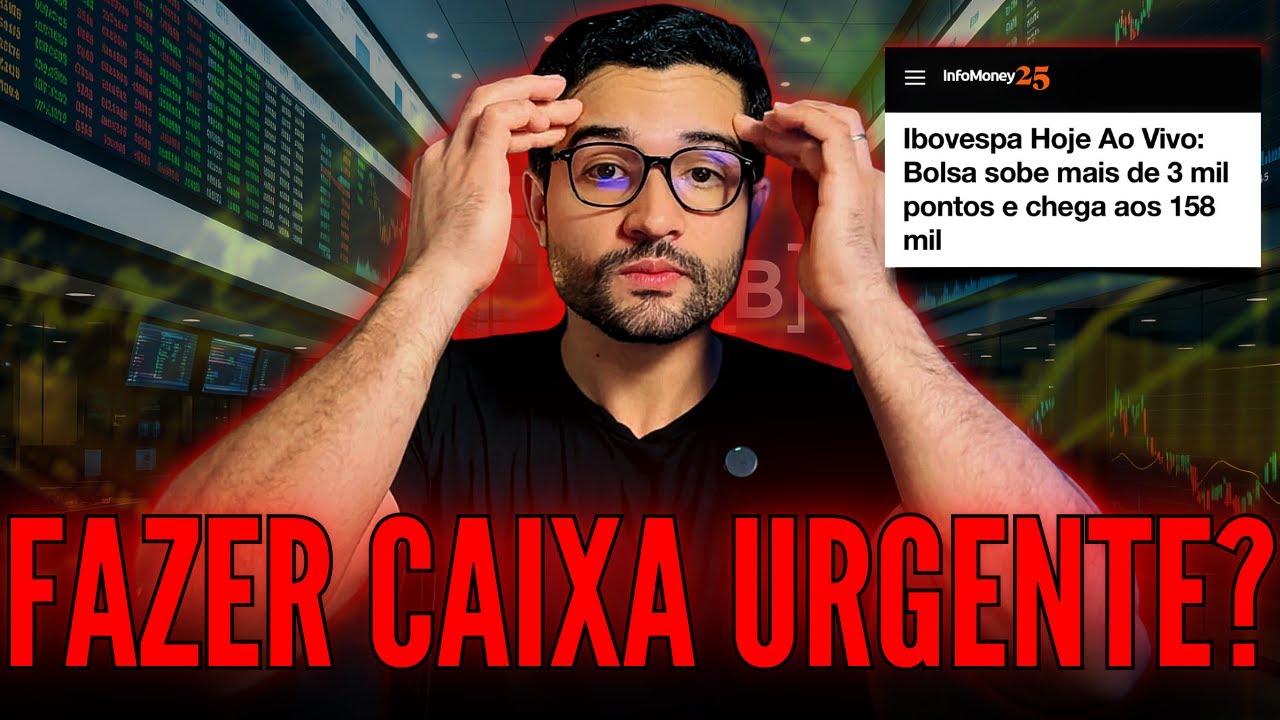 IBOVESPA A 158 MIL PONTOS É BOLHA? HORA DE FAZER CAIXA VENDENDO AÇÕES?
