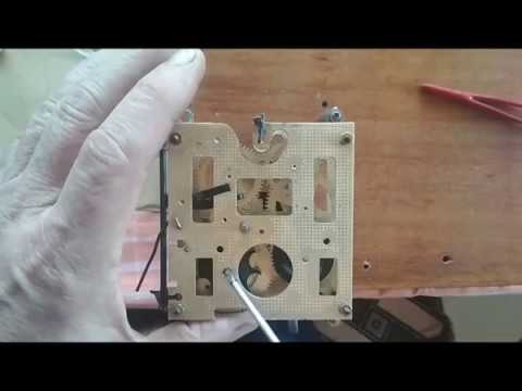 Часы с кукушкой. Ремонт механизма. Сборка. Часть 1.