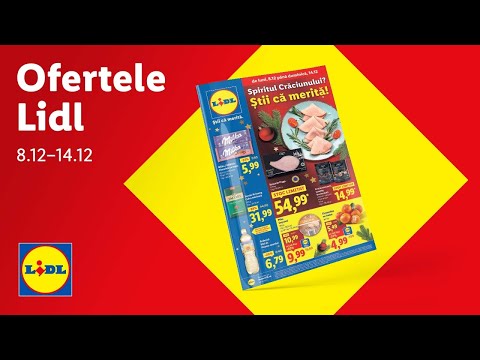 Ofertele saptamanii la Lidl • 8 - 14 decembrie 2025