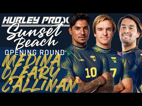 Gabriel Medina, C. O'Leary, R. Callinan | Hurley Pro Sunset Beach 2023 - Opening Rnd Heat Replay