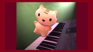 Stop motion music video 1 - Scott Joplin the entertainer ragtime piano animation