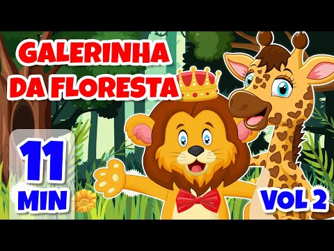 Galerinha da Floresta Vol.2 - Giramille 11 min | Desenho Animado Musical