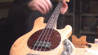 MusicMan Sting Ray Bass Truss Rod Adjustment