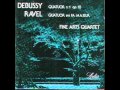 Fine Arts Quartet performs the 2nd movement of Debussy's String Quartet in G minor, Op. 10