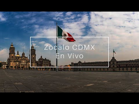 Zócalo, Mexico City live webcam
