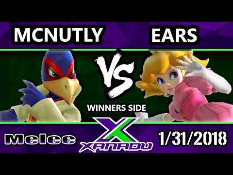S@X 239 Melee - McNutly (Falco) Vs. Ears (Peach) - Smash Melee Winners Bracket - SSBM