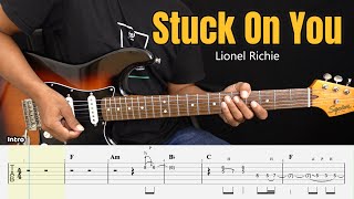 Download lagu Stuck on You - Lionel Richie - Guitar Instrumental Cover   Tab mp3