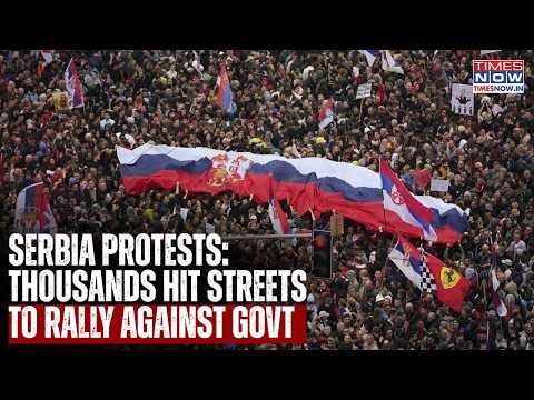 Serbia Showdown: Thousands Take To Belgrade Streets For 'Students Win' Rally Before Oct 25 Polls