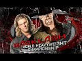 WWE Backlash 2008 Official And Full Match Card Vintage