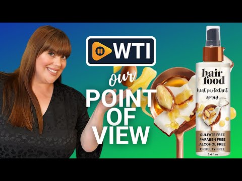 Hair Food Coconut & Argan Oil Heat Protectant Spray - WTI product video review