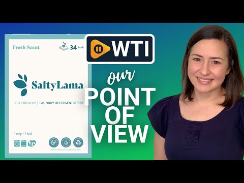 SaltyLama Laundry Detergent Sheets - WTI product video review