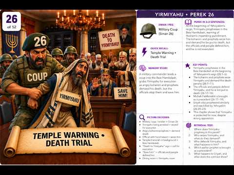 Yirmiyahu (Jeremiah) Perek 25 video thumbnail