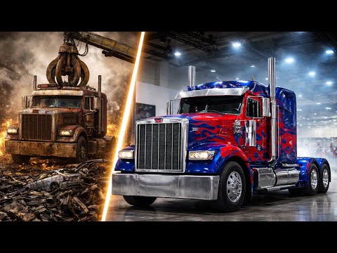 Optimus Prime Restoration in the Factory! Transformation & Painting – Transformers in Real Life!