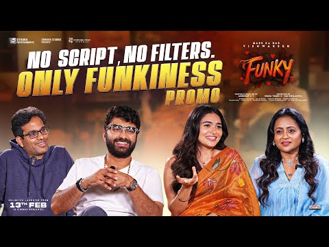PROMO - FUNKY Team Interview by Suma | Vishwak Sen, Kayadu Lohar | Anudeep KV | Naga Vamsi S