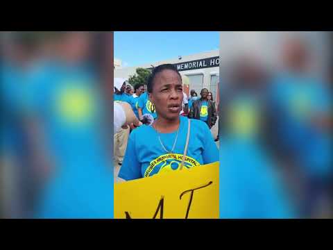 KHMHA Workers Union Stages Protest to Demand Pension Benefits