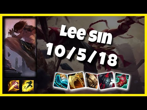 Lee Sin Jungle S11 11.5 Challenger Replay (10/5/18) - KOREAN