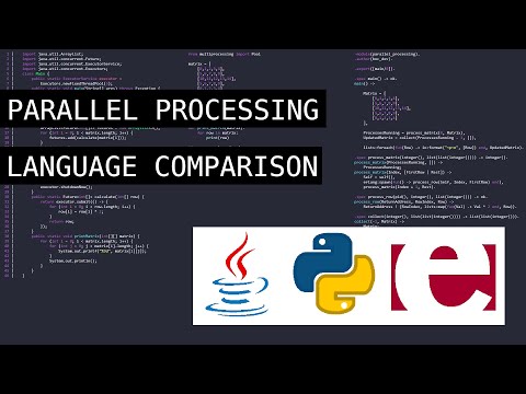 Parallel Processing In 3 Languages Python Java Erlang Language Comparison Series