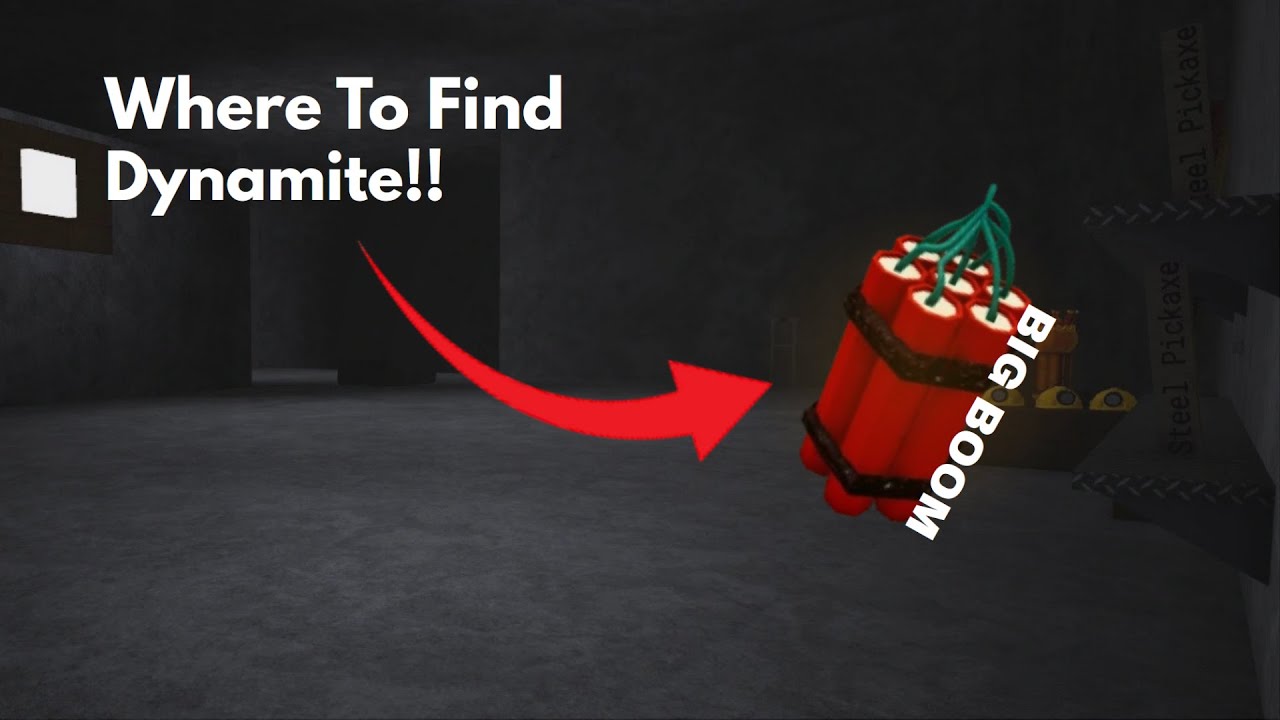 Where to find dynamite in refinery caves 2!