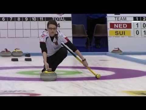 CURLING: CZE-SVK WCF World Mixed Doubles Chp 2014 - Group C